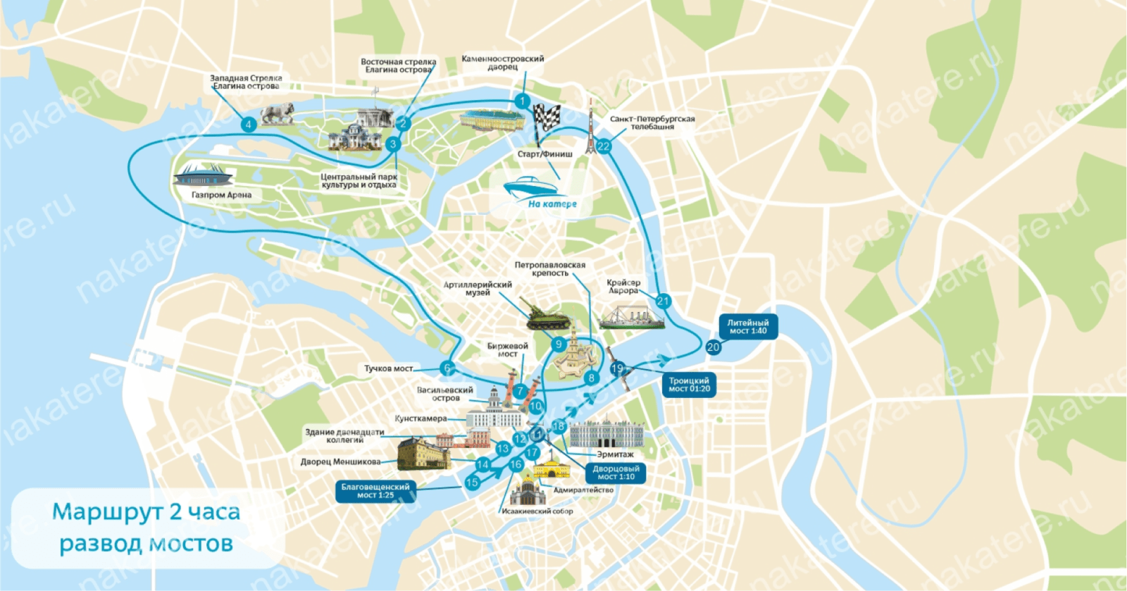 Схема развода мостов в санкт петербурге